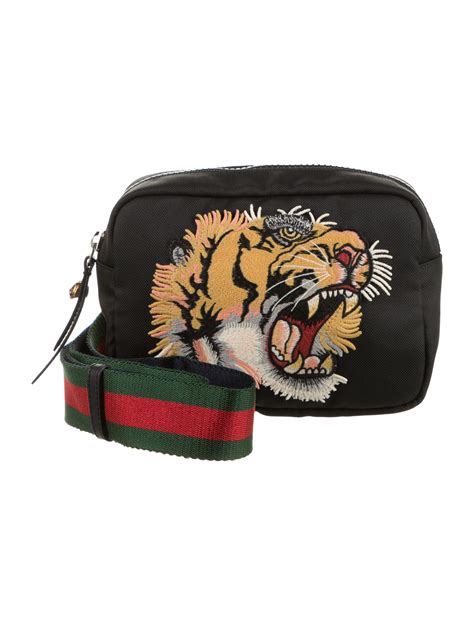 gucci bag tiger|gucci fanny pack with tiger.